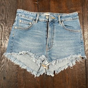 Zara denim shorts